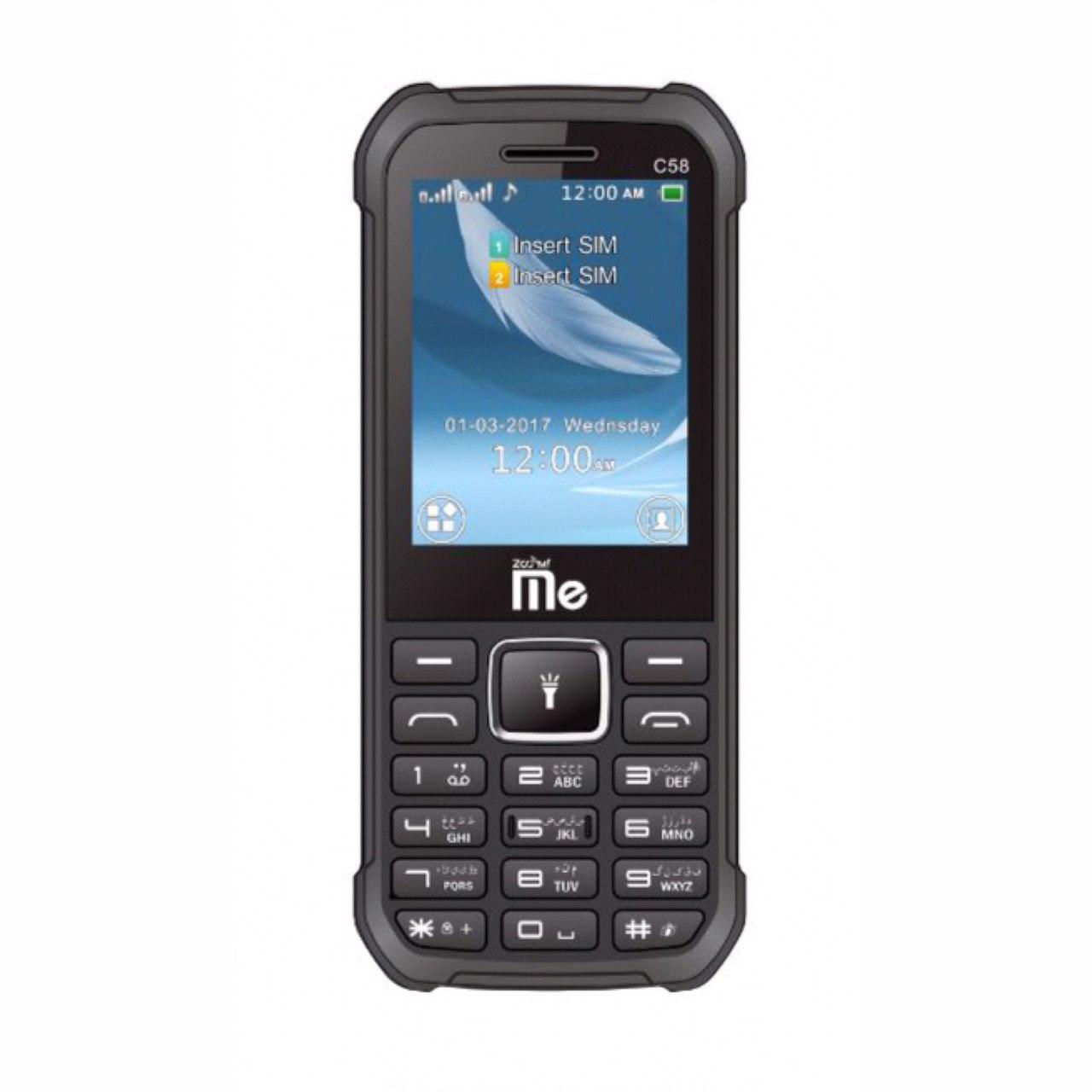 گوشی کلاسیک C58 ZOOMME