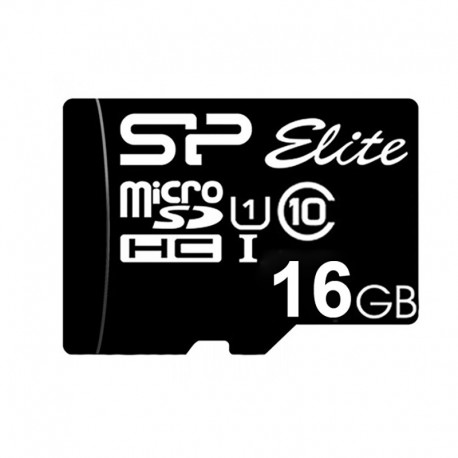 کارت حافظه میکرو اس دی 16 گیگ  سلیکون پاور کلاس  ELITE  U1  10