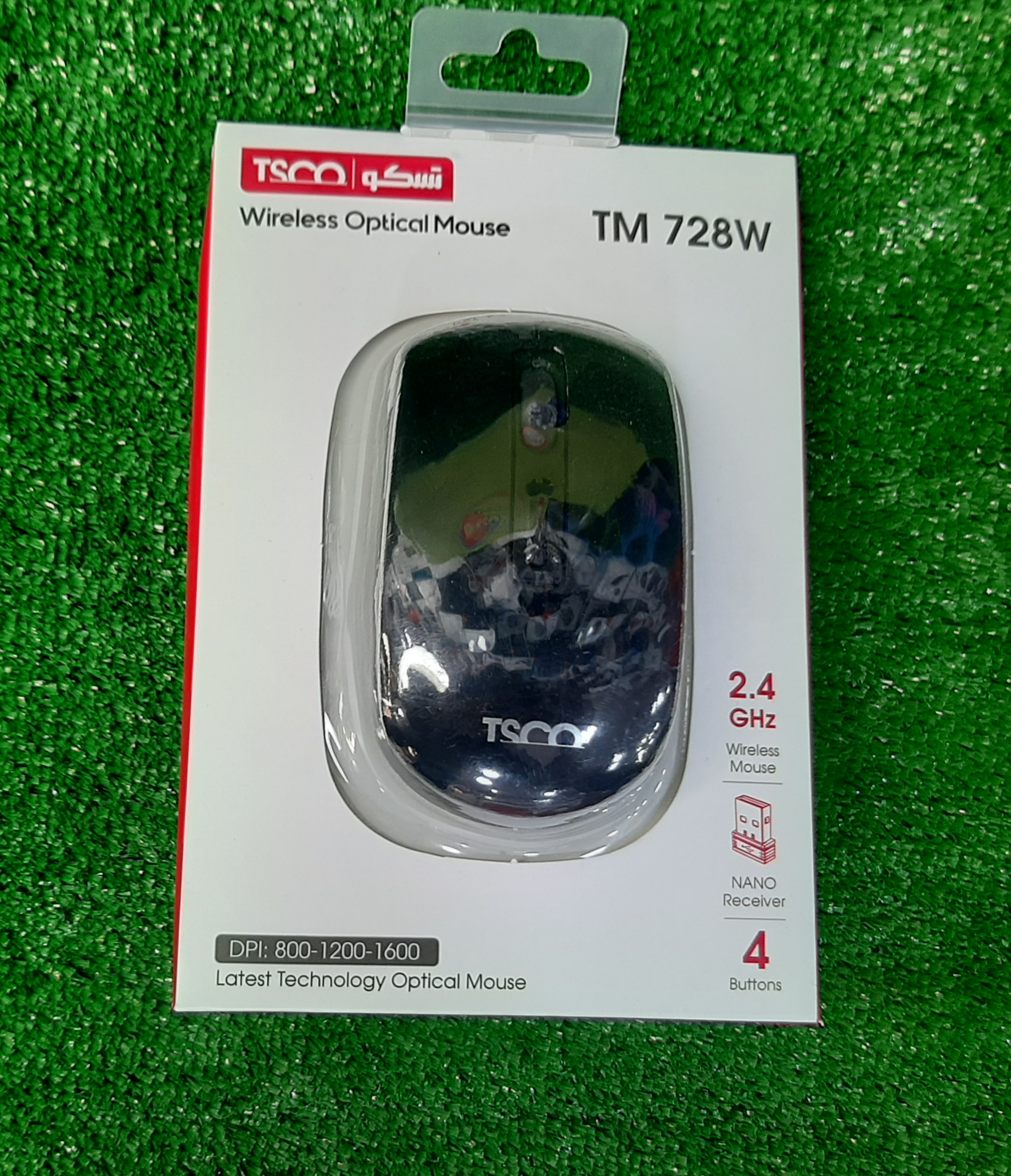 ماوس بی سیم تسکو مدل TM728W
