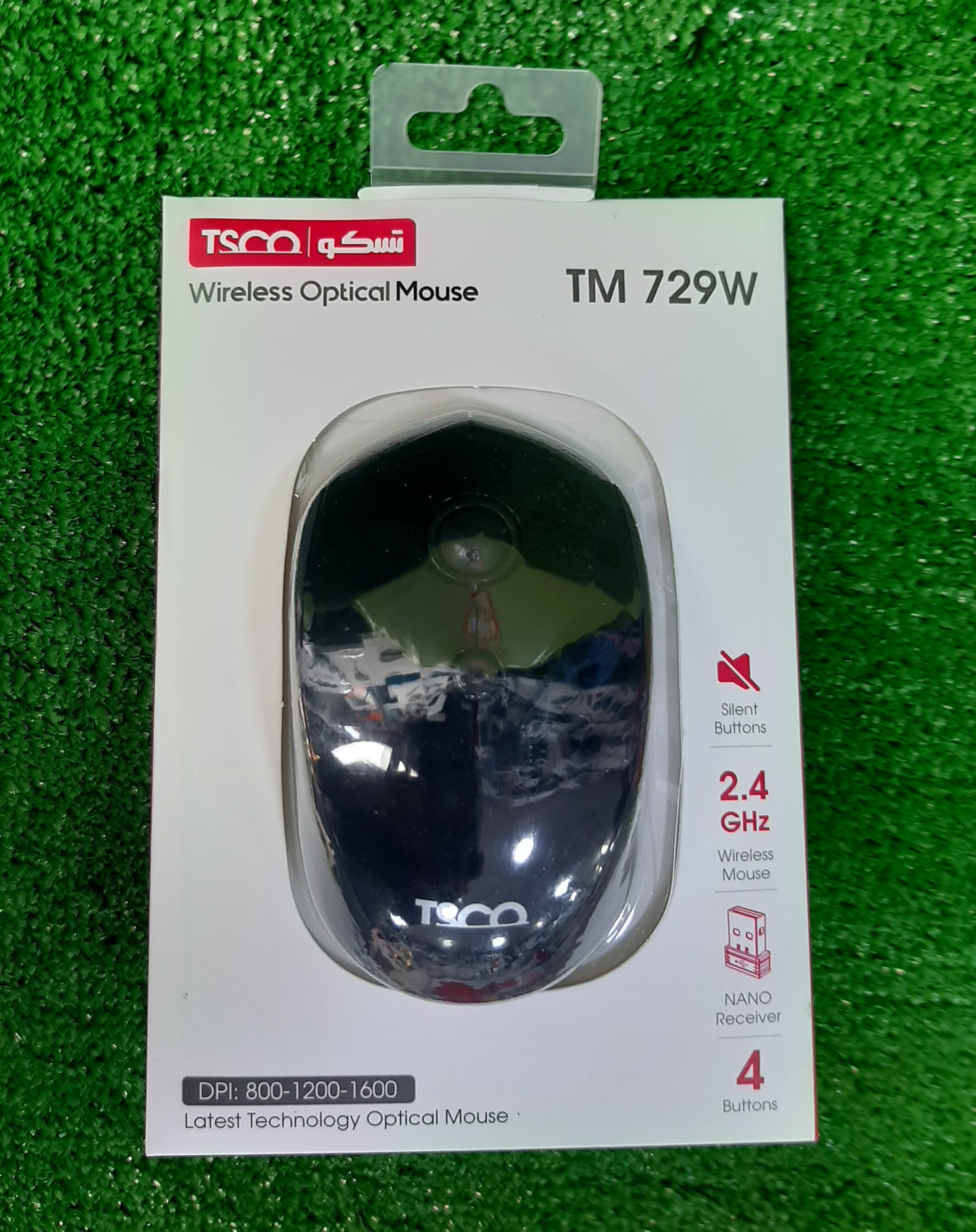 ماوس بی سیم تسکو مدل TM729W